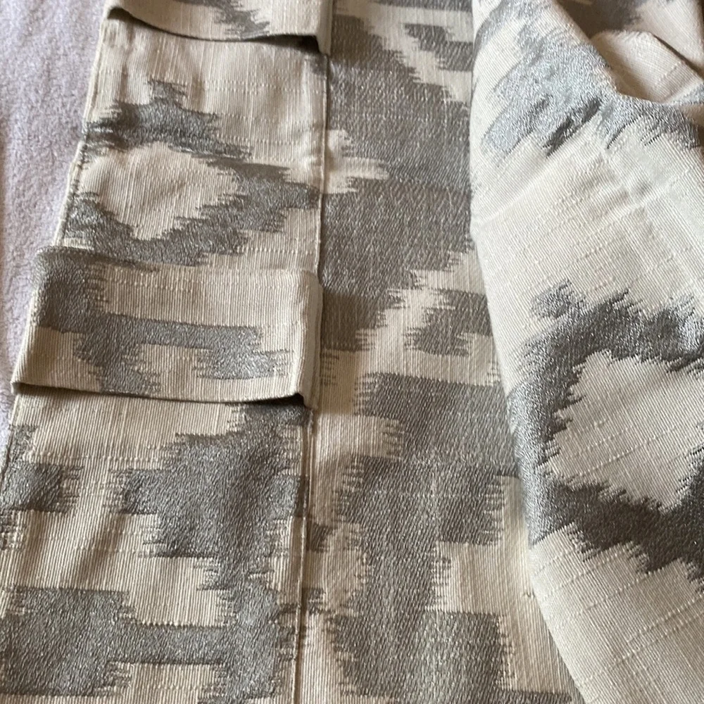 West Elm Ikat Print Curtains (2 Panels)
